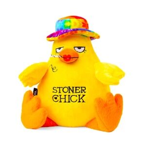 Punchkins Chicken "Stoner Chick" Plush Toy - NWT